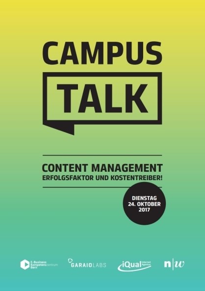 Flyer Campus Talk