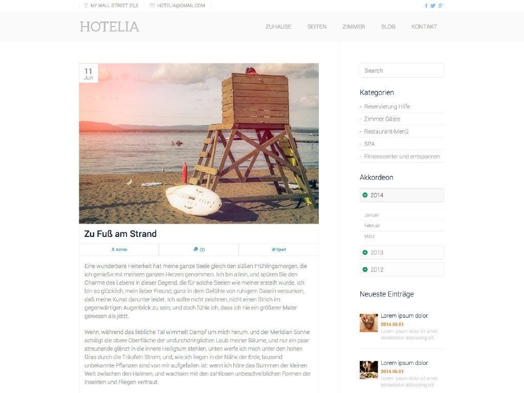 Theme iQual Website Hotelia2 Theme iQual Website Hotelia2