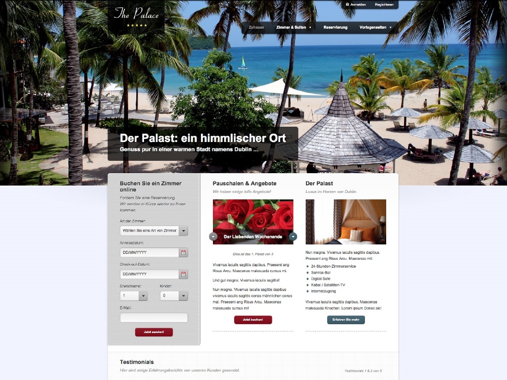 Theme iQual Website ThePalace