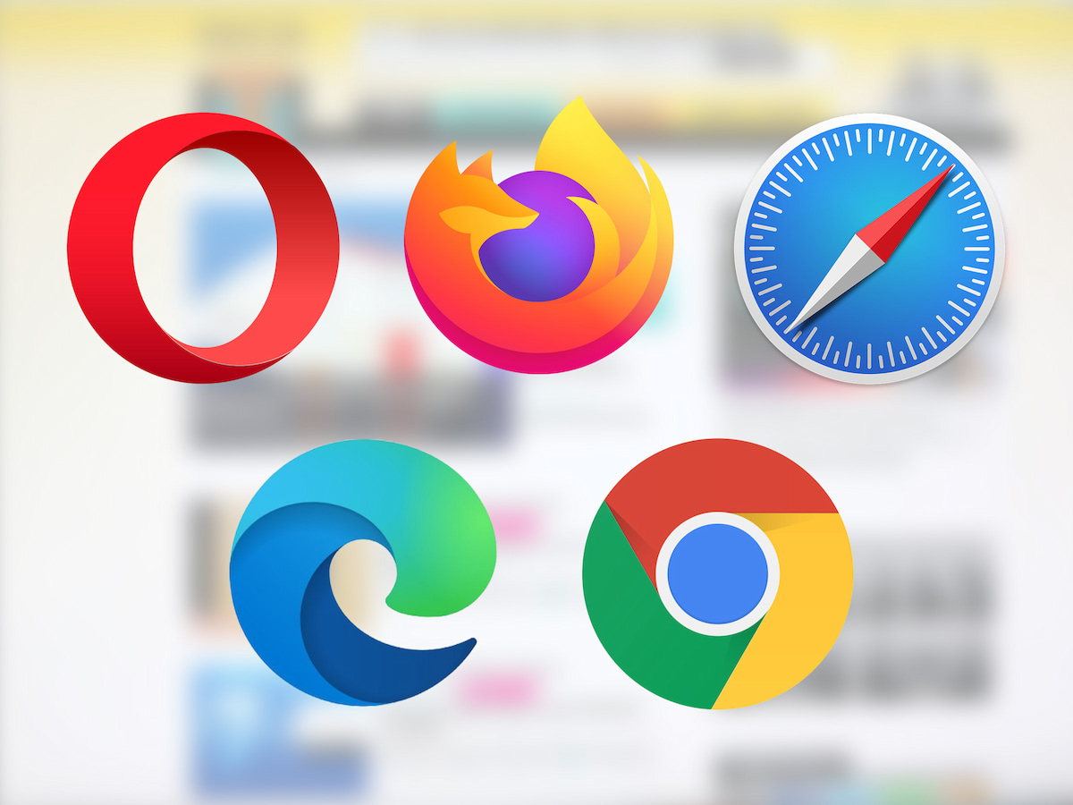 Logos der verschiedenen Browser