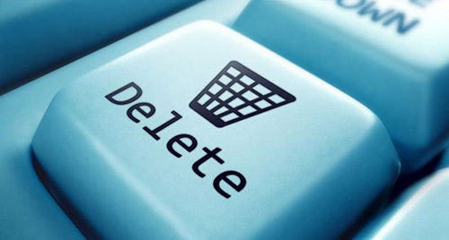 Tastaturzeichen Delete