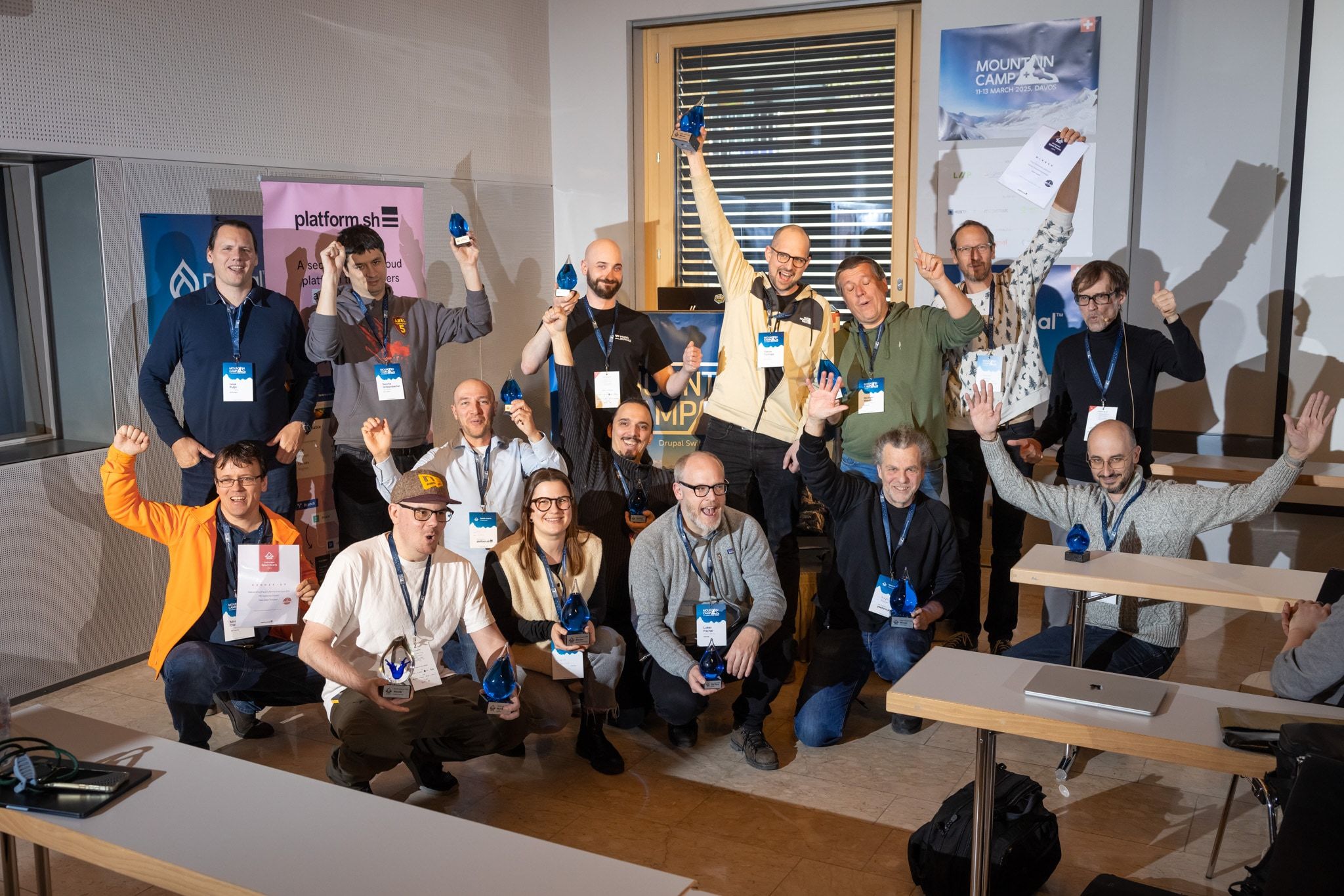 Gruppenbild am Splash Award Gruppenbild am Splash Award