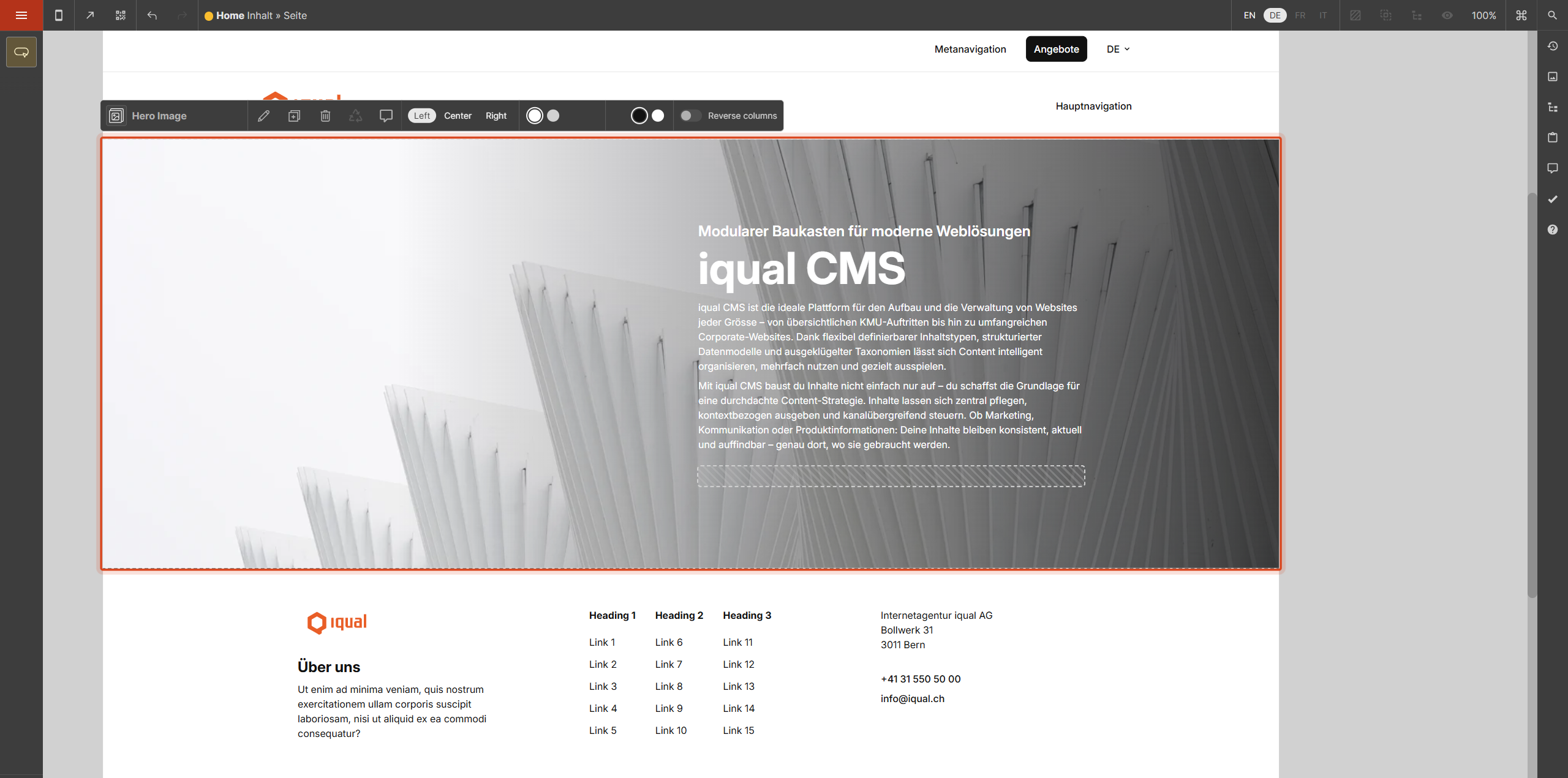 Drupal ICMS Editor