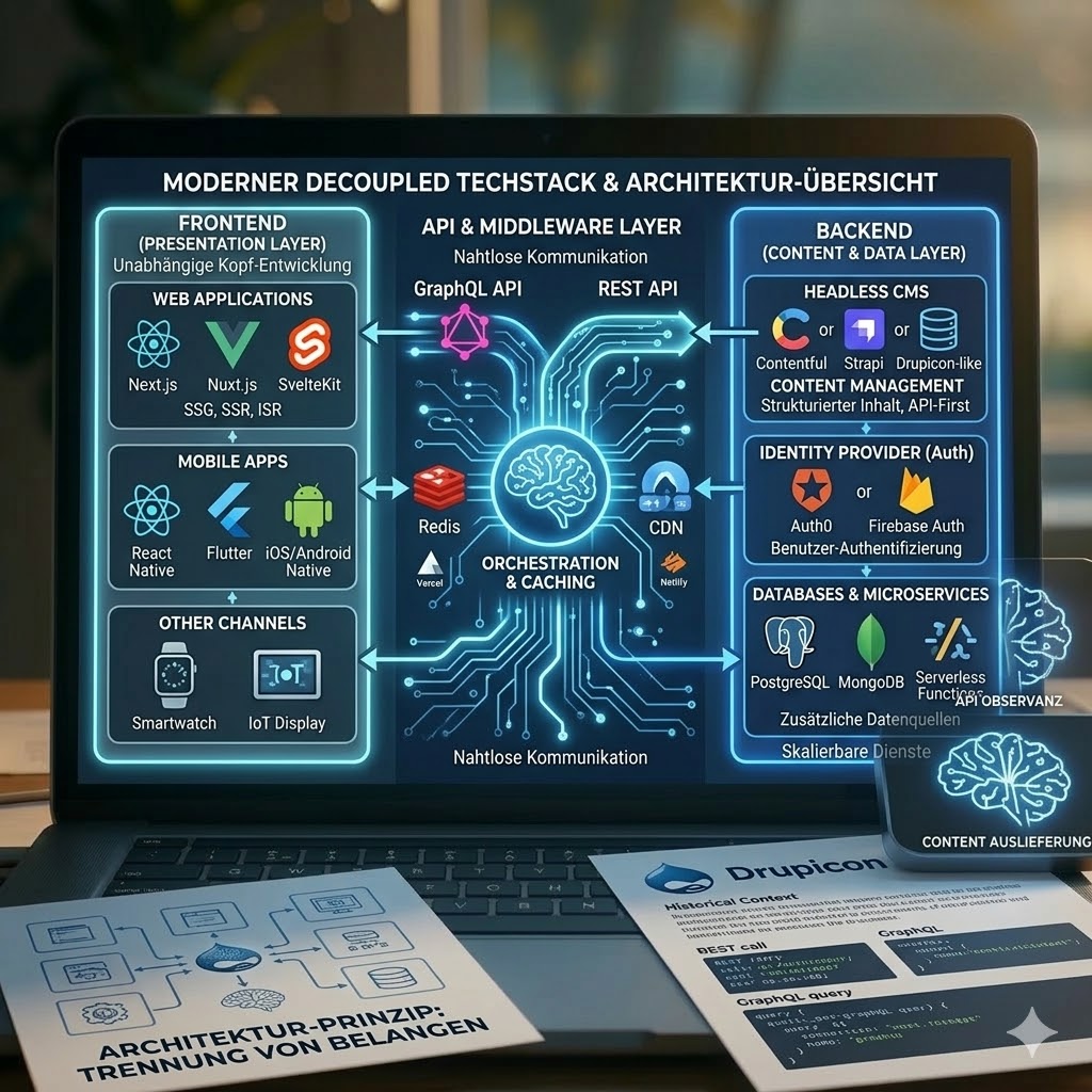 Drupal ICMS Login Maske