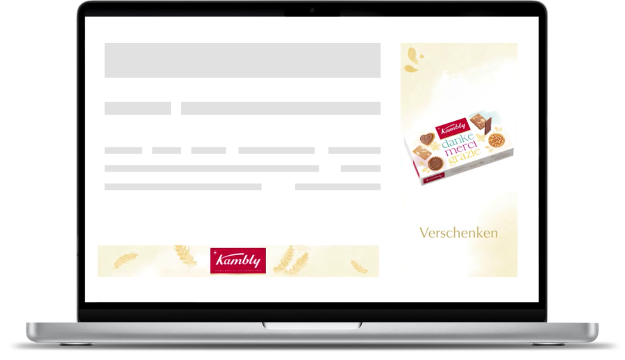 Screenshot HTML5 Banner