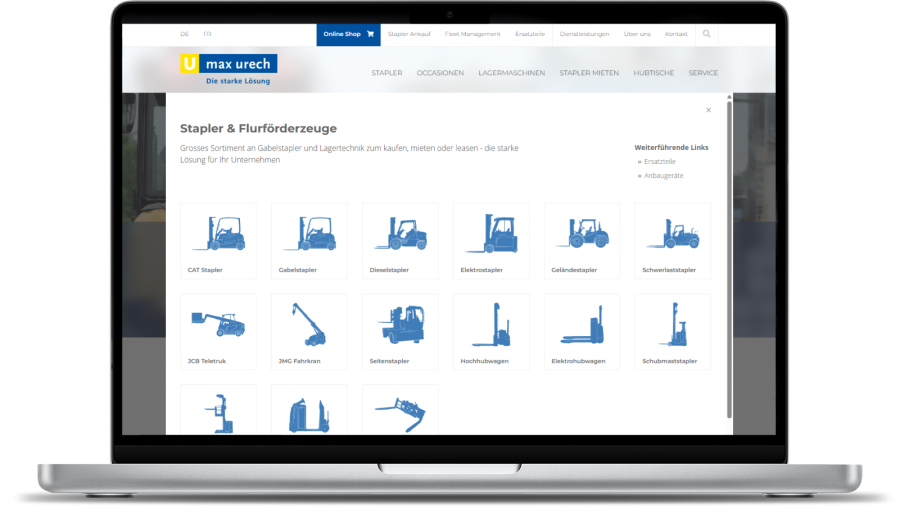 Screenshot Navigation, Max Urech