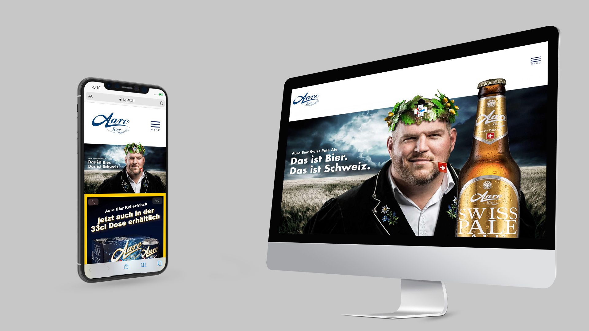 Aare Bier AG: Webentwicklung