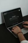 Laptop mit ChatGPT Startseite